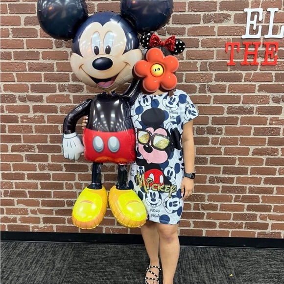 Mickey Mouse Graphic T-Shirt Dress - Picture 1 of 3